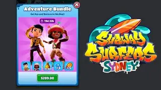 SUBWAY SURFERS SYDNEY 2024 : ADVENTURE BUNDLE