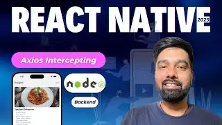 React Native Tutorial Hindi 74 -  Using Axios Intercepting Request and Response