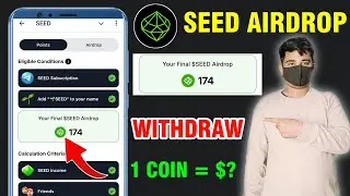Seed Airdrop Claim And Withdraw | Seed Airdrop Claim | Seed Crypto Airdrop