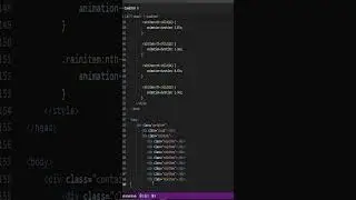 Rains.... Amazing Animation effect by HTML ,CSS Only !! #css #html  #css