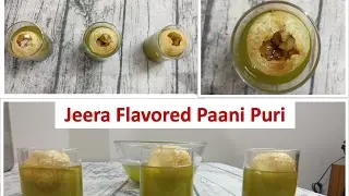 Jeera Flavored Paani Puri