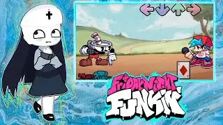 FNF react VS Indie Cross Crossed Out + (Nightmare: Cuphead Sans Bendy/FNF Mod/Remastered)