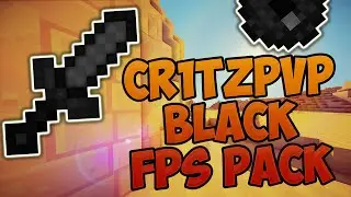 Minecraft PvP Texture Pack - Cr1tzPvP Black FPS Edit Resource Pack BOOST BOOSTER NO LAG 1.9 1.8 1.7