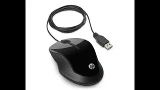 Мышь проводная HP X1500 (H4K66AA)