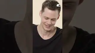 Bill Skarsgård on making Pennywise's crossed eyes 