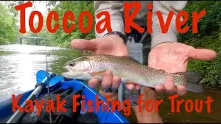 Toccoa River Trout - Kayak Fishing the Headwaters