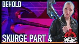 BEHOLD! Making an Executioners Axe using Redmoon Cosplay Solutions Foam