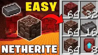 How To Get Netherite FAST in Minecraft 4 Easy Methods in Minecraft 1.21