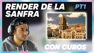 MODELO LA SANFRA DE LA PAZ CON CUBOS EN BLENDER!!! PT1