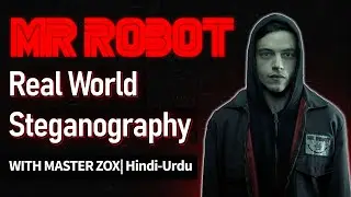 MR ROBOT Real World Steganography | Hide any Message in Audio  File| 2023