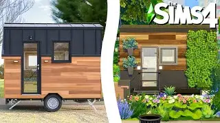 RECREATING a REAL TINY HOUSE \\ The Sims 4 Speed Build REAL TO SIMS #5 [NO CC]
