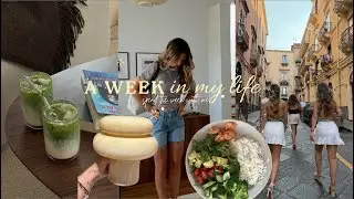 Bachelorette party recap, big change 😍, Mom life solo, & Makeup Routine 🍸🤍 || samiraxrieger