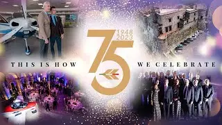 THIS IS HOW WE CELEBRATE - TECNAM 75TH ANNIVERSARY