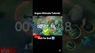 Argus Ultimate Tutorial Mobile legends 