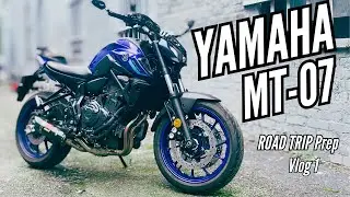 1200 MILE ROADTRIP | 2024 YAMAHA MT-07 | FIRST VLOG