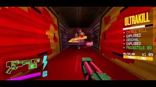 Ultrakill 0-2 Brutal P% Nohit 0:55.697