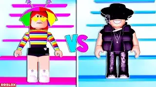 MENINA vs MENINO no ROBLOX! (Boy or Girl Obby)