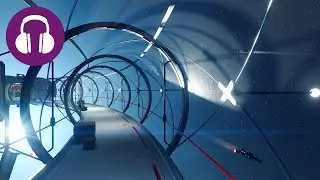 Chilling On A SPCE STATION 💤 Relaxing STARFIELD Ambience | Sci-Fi Spaceship Sounds