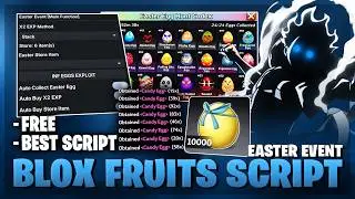 Blox Fruits Script — NO KEY, Find All Eggs, Easter Update, Egg Quest, Auto Farm (BEST)