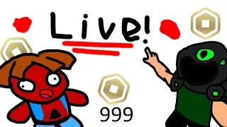 ROBLOX - DONATING TO SUBSCRIBERS! FREE ROBUX ON PLS DONATE! PLAYING W/ VIEWERS!