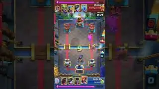 When You are Just Trying To Defend @Clash Royale