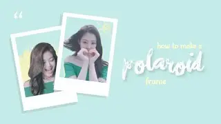 how to make a polaroid frame | jins-hope