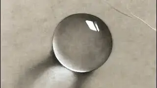 How to draw a realistic crystal ball | Pencil drawing tutorial