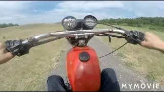 Покатушки на мотоцикле Минск