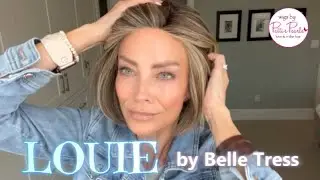 LOUIE by Belle Tress in Toasted Walnut-R | Wig Review | WigsByPattisPearls.com