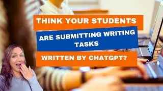 Use this INCREDIBLE tool to find out if YOUR students are USING AI for their WRITING!
