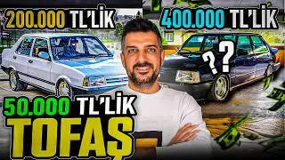 Cheapest vs Most Expensive Tofaş | 50 Thousand TL 200 Thousand TL 400 Thousand TL