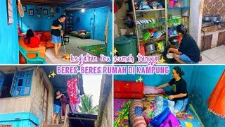 Kegiatan Ibu Rumah Tangga | Bersih-bersih Rumah Di Kampung #vlog