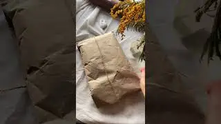 Распаковка материалов для пошива корсажа с Pinterest 