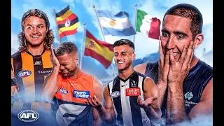 AFL players try and GUESS THE FLAG 🇺🇬