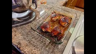 Oven Barbequed Chicken