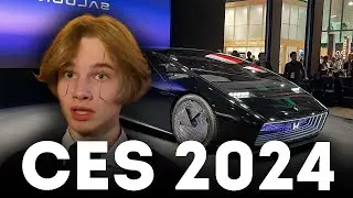 ВОДИТЬ НЕ НАДО! Машины БУДУЩЕГО на CES 2024
