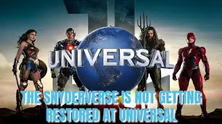 The SnyderVerse Will Not Be Restored At Universal