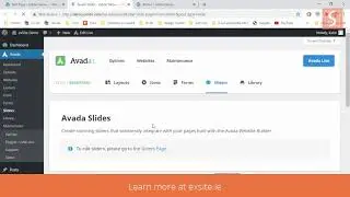 How to Edit Slides with Avada Fusion Builder
