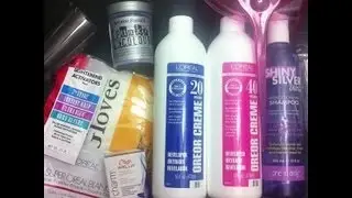 How to Bleach your Hair Platinum Blonde - Silver - Gray (2013)
