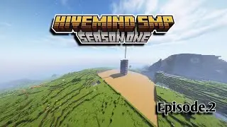 Episode.2 My Raid Farm Problem... HiveMind SMP (Minecraft)