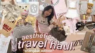 aesthetic HAUL *rednote inspired* 🩰⟡ vintage designer, brandy melville, sonny angels, muji & taobao