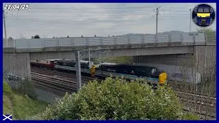 LSL 37409 / 37401 on ‘The Chairman’s Train’ railtour in Edinburgh | 21/04/25