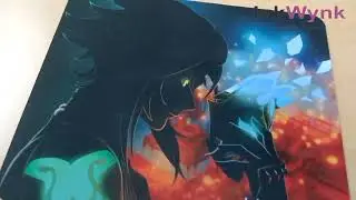 InkWynk Genshin Impact Gaming Mouse Pad  Medium Size 3mm Thick Rubber Base Premium Quality