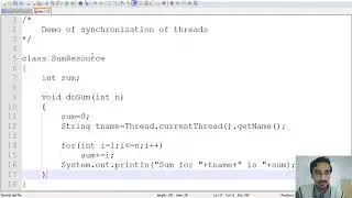 JAVA | PRACTICAL | Threads | Thread   Synchronization Example 2