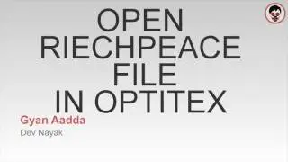 How to open richpeach file in optitex (GARMENTS CAD)