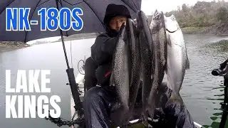 Ultralight Landlocked King Salmon Limits in POURING Rain