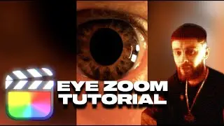 CRAZY EYE ZOOM TUTORIAL FOR FINAL CUT PRO !