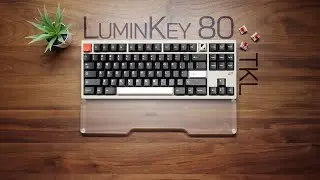Luminkey 80 TKL Mechanical Keyboard Review: E-Retro White