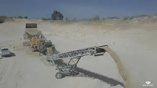 WA Limestone crushing with a Striker impact crusher and Striker conveyor