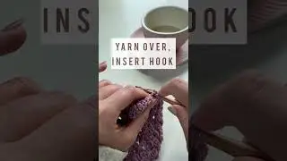 The Bead Stitch ✨ #crochet #howto   #crochetshorts #crochetting #shorts #shortsfeed